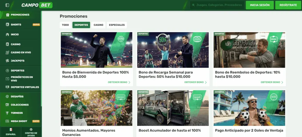 ofertas de bonos deportivos